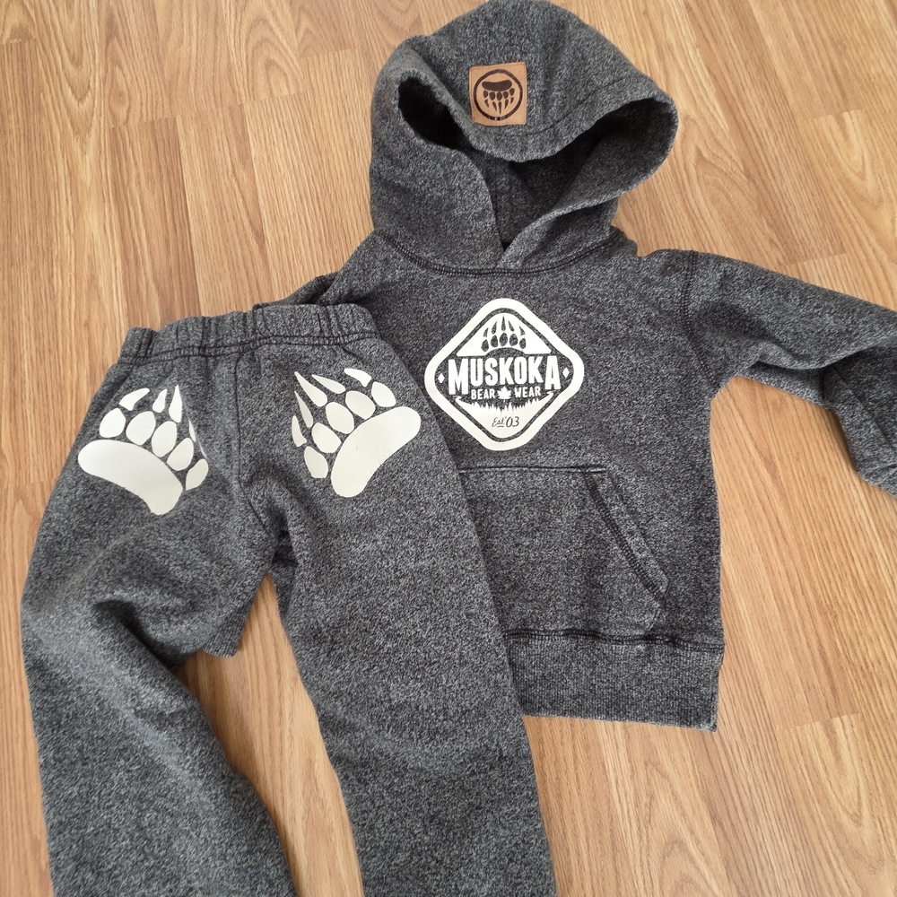Kids Gray Matching Set - Picture 3 of 5